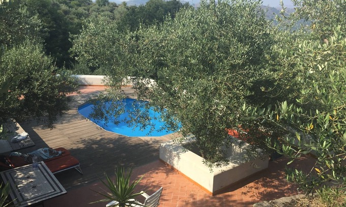 Piedimonte Etneo House | Relax by the Sea: Private Pool, Hot Tub & Ocean Views