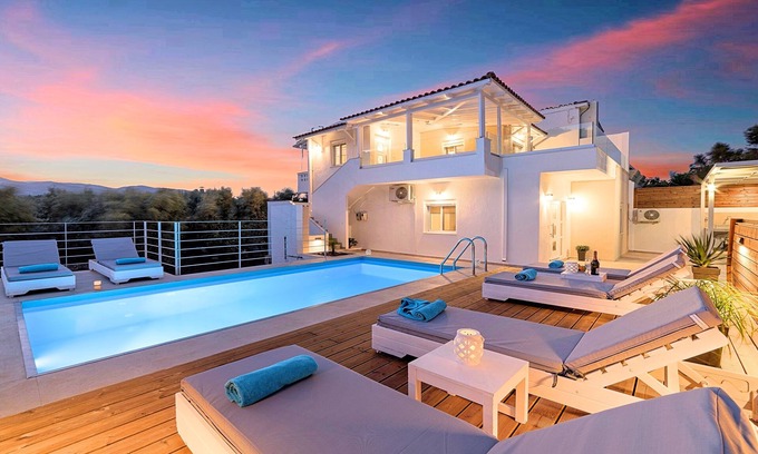 Vathi Villa | Elegant Etoile Villa with Private Heated Pool Retreat