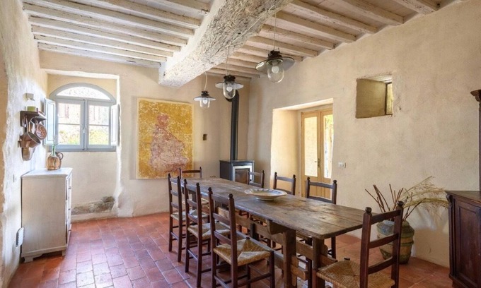 Murlo House | Enchanting Etruscan House in Ideal Location with Ocean View