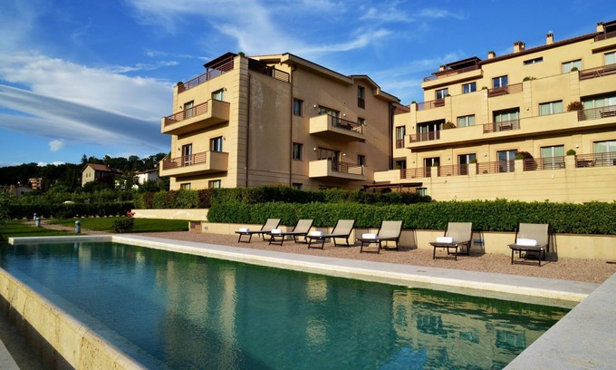 San Casciano dei Bagni Apartment | Discover Eucalipto by Interhome: Poolside Relaxation Awaits