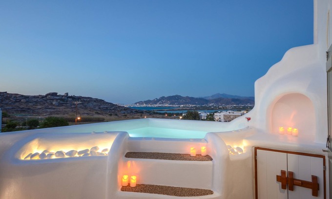 Agios Prokopios Apartment | Relax at Euphoria Spa Residence with Oceanfront Views