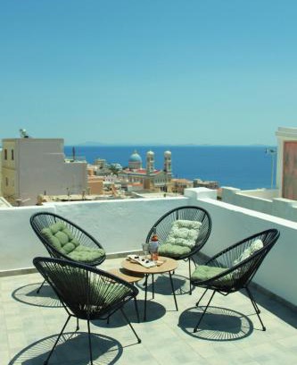 Ermoupoli Apartment | Euphoria Suite - Endless View