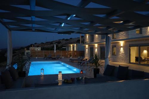 Atsipópoulon Villa | Eva Villas West: Infinity Pool & Panoramic Sea Views Await
