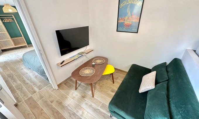 Castelnaudary Apartment | Serene Getaway at Canal du Midi with Garden & Terrace