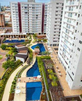 Bandeirantes Apartment | Relaxing Getaway at Evian Thermas Residence in Caldas Novas