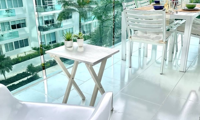 La Boquilla Apartment | Cozy Apartment with Ocean View - Family Friendly Retreat