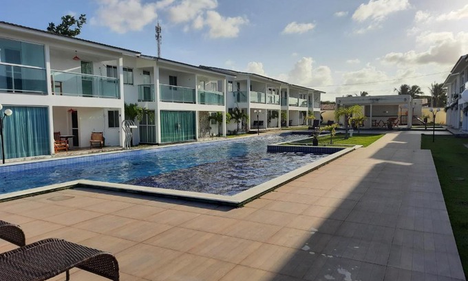Village Jacuma House | Stylish Duplex in Jacumã: Ocean View & Pool Access