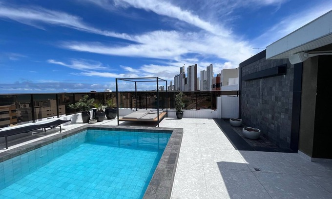 Miramar Apartment | Excellent 2 bedroom apartment in Cabo Branco, air conditioning, wifi, hot shower