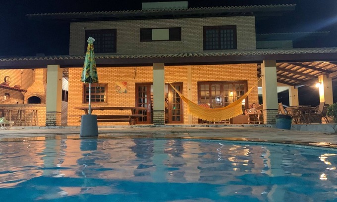 Loteamento Parque das Fontes House | Beach House Retreat: Pool, Sea Views & Top 10/10 Rating
