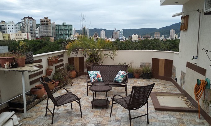 Castelo Branco Apartment | Pet-Friendly Duplex Penthouse Steps from the Beach