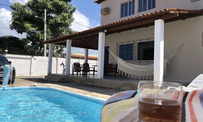 Porto de Galinhas House | Exceptional Maracaípe House with Oceanfront Pool Access
