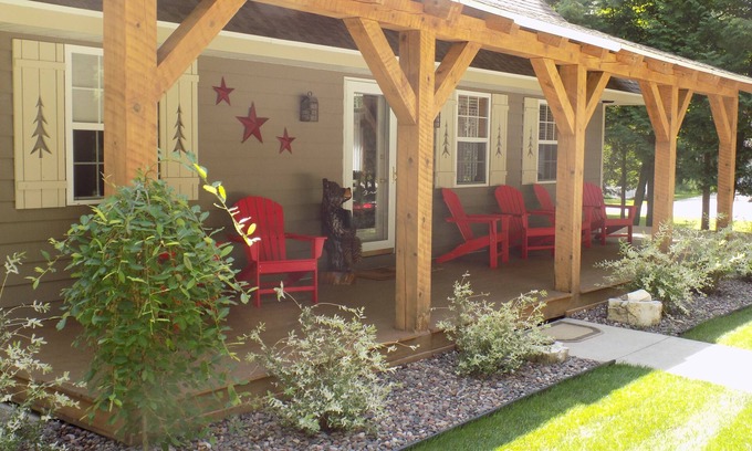 Fish Creek House | Prime Location: Pine Cone Guest House near Downtown Fish Creek