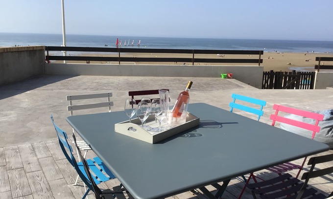 Blonville-sur-Mer Apartment | Beachfront Retreat: Sleeps 10, Pool & Spa Access