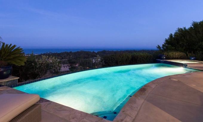 Central Malibu House | Ocean View Contemporary Home with Private Pool & Spa