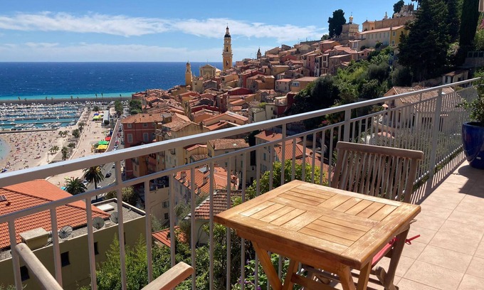 Menton House | Unforgettable Beachfront Stay with Panoramic Views