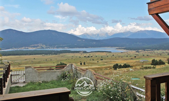Les Angles Ski Chalet | Mesmerizing Mountain and Lake Views Await You