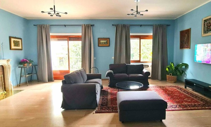Tor di Quinto Apartment | Exclusive Apartment with Terrace & Panoramic Balcony View