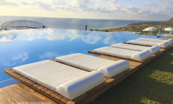 Els Arenals del Sol Apartment | Oceanfront Apartment with Breathtaking Sea Views & Pool