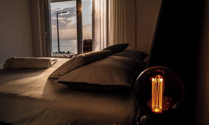 Capo d'Orlando Apartment | Exclusive apartment with sea view, two bedrooms and private parking space.