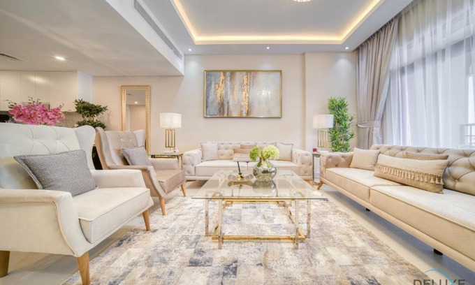 Umm Suqeim 3 Apartment | Stylish 1BR Escape at Madinat Jumeirah Living Rahaal