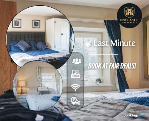 Spofforth Apartment | Exclusive Deals l Last-Minute Specials l Free Parking I Short term Booking l Garden I Sleeps Up to 6 l 3 Bed & 2 Bath I One Castle Apartments Short-lets and Serviced Accommodation
