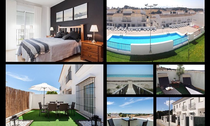 San Ambrosio Villa | Exclusive Beach Villa in Vejer with Pool and Ocean Views