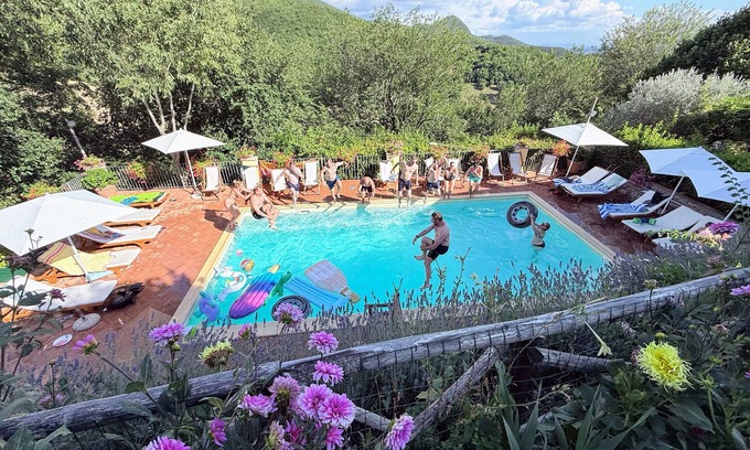 Spoleto Villa | Spoleto Country Park: Ideal for Groups with Private Pool