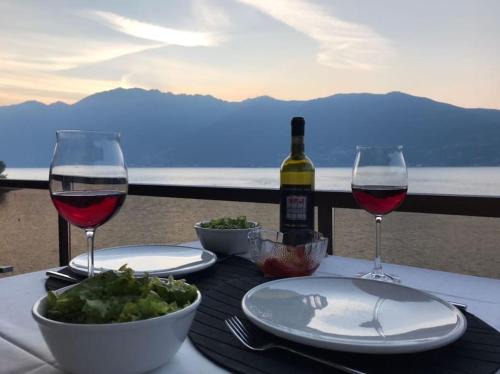 Gambarogno Apartment | Serene Lakeside Apartment with Breathtaking Views & Pool