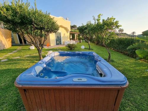 Forio Apartment | Elegant Villa in Forio with Oceanfront Views & Hot Tub