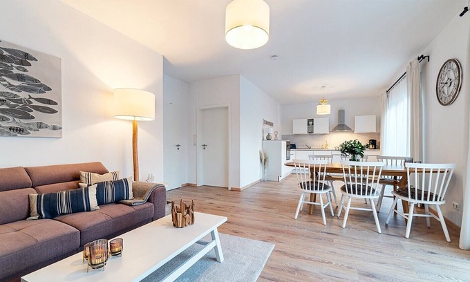 Eilsum Apartment | Exclusive, modern apartment with terrace and garden