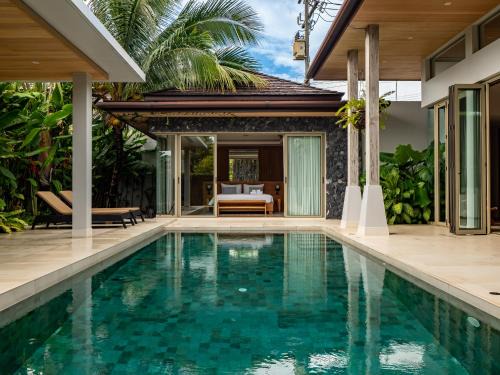Bang Tao Villa | Elegant Villa Botanica: Oceanfront Bliss with Pool Access