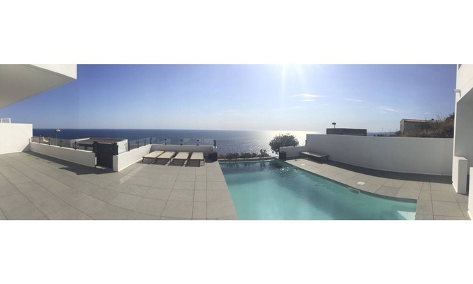 Cerbere Villa | Exclusive Villa with Salt Water Pool & Mediterranean Views