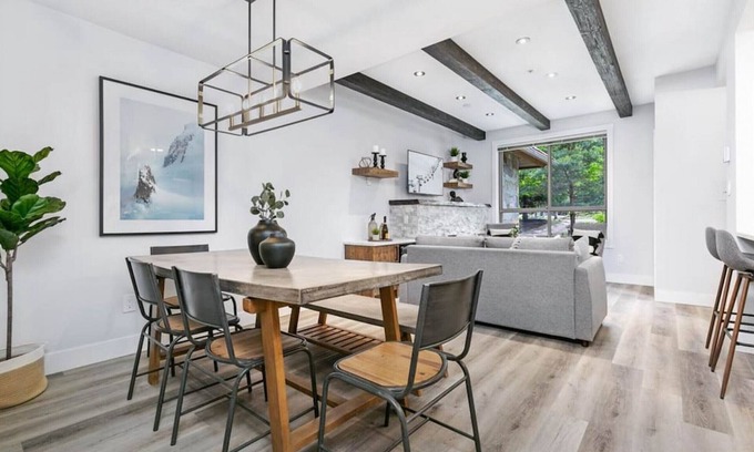 Whistler Cay Estates Condo | Guest Rated 10/10: Modern Whis Village Home with Hot Tub