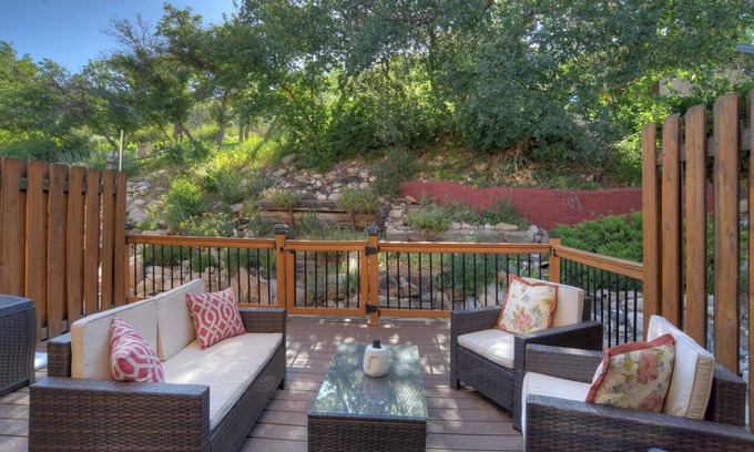 Durango House | Convenient Executive Rental with Deck, Views & Garage