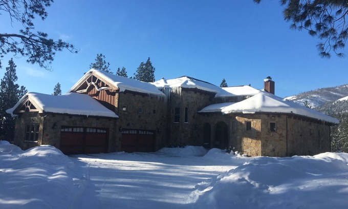 Hamilton House | Executive Riverfront Mountain Retreat With Indoor Pool, Hot Tub, & Private Pond