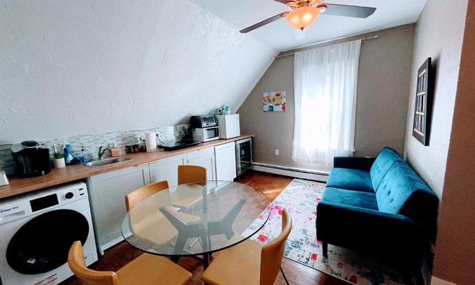 Lower Allston Apartment | Elegant Executive Suite Loft near Harvard Allston Campus