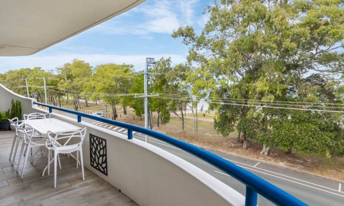 Bongaree Apartment | Relaxing Treetop Escape with Pool & Family-Friendly Amenities