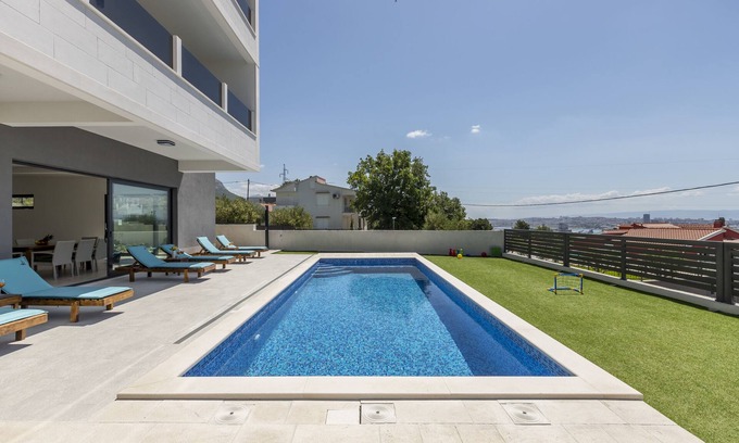 Kastel Sucurac Villa | Exclusive Villa with Private Pool & Ocean Views for 10+4