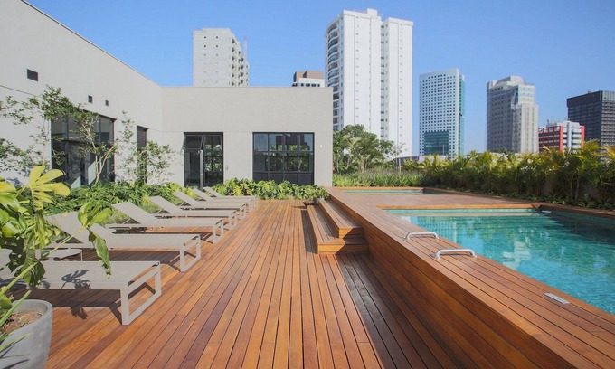 Pinheiros Apartment | Outstanding Pinheiros: Family-Friendly with Pool Access