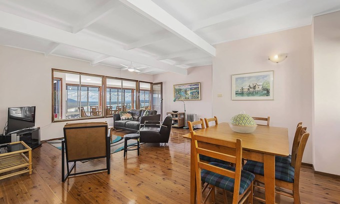 Crescent Head House | Inviting Ocean Views with Free Wi-Fi and Family Amenities