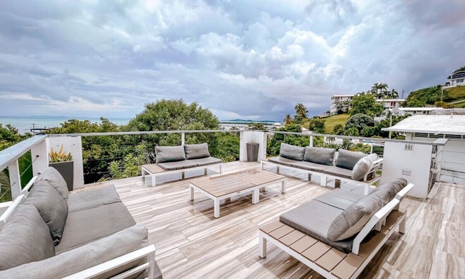 Demajagua House | Ocean View Escape with Huge Balcony at Las Gaviotas Fajardo