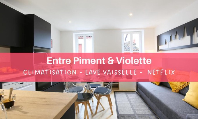 Saint - Michel Apartment | Family-Friendly Retreat at Entre Piment & Violette, Saint Michel