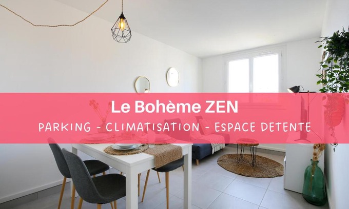 Bascule - Oratoire Apartment | Comfortable Retreat at Le Bohème Zen Near Airbus