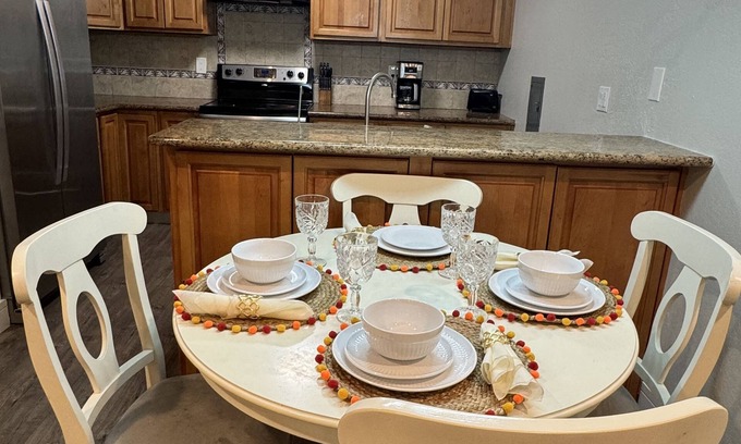 Cambrian Condo | Unwind in Comfort: Ground-Floor Stay with Spa & Hot Tub