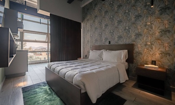 Benito Juarez Apartment | Elegant Mini Loft Retreat Near Coyoacan with Spa Access