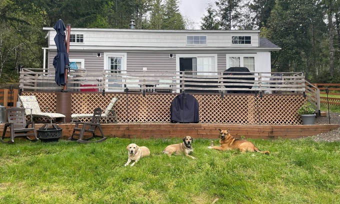 Lilliwaup House | Scenic Tiny Home with Hot Tub & Breathtaking Hood Canal View