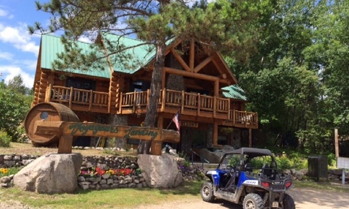 Crane Lake Cabin | Experience Scenic Views at the Rustic Log Lodge