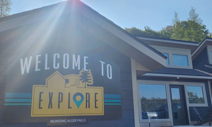 Munising Ski Chalet | Explore Munising Studio Suite 104: Pet Friendly & Family Ready