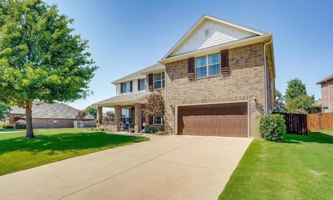 Burleson House | Exquisite Corner Lot Gem: Immaculate Home with Office Media Room and Pool Oasis!