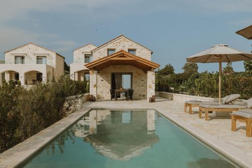 Kanali Villa | Elegant Preveza Villa Verde with Private Pool & Ocean Views